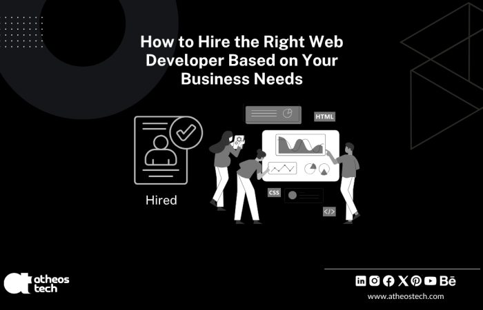 How to Hire the Right Web Developer based on your Business Needs