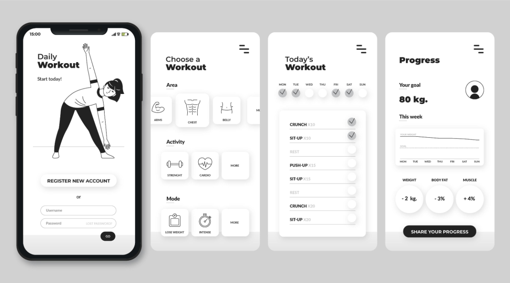 mobile app design